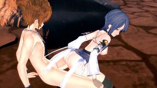 Sora Gets Dick Sucked by Aqua, Fucks her in the Water. Kingdom