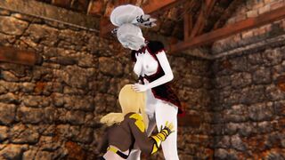 RWBY - Futa - Salem x Yang - 3D Porn