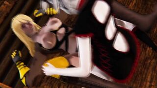 RWBY - Futa - Salem x Yang - 3D Porn