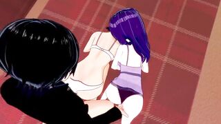 SAO: Kirito Nailed Elsa with Karen