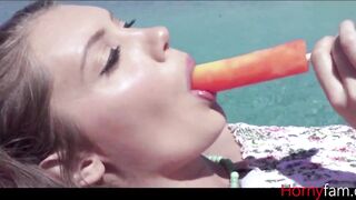 hot Teen Meets Her Stepbrother After A Huge Time- Elena