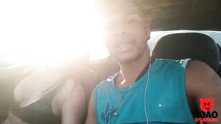 stopped the car in the street to pounded! without a