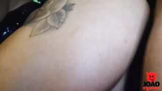 stopped the car in the street to pounded! without a