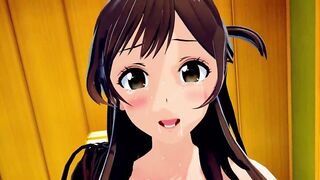 Chizuru Ichinose Chizuru Mizuhara Kanojo Okarishimasu 3D ANIME 7/7