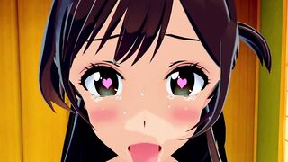 Chizuru Ichinose Chizuru Mizuhara Kanojo Okarishimasu 3D ANIME 7/7