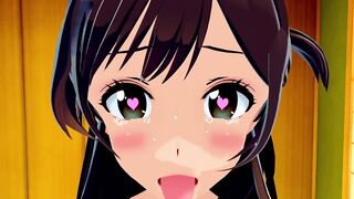 Chizuru Ichinose Chizuru Mizuhara Kanojo Okarishimasu 3D ANIME 7/7