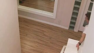 blowjob  latina teen bounces on her stepbros cock