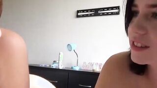 18 Year old Lesbians Share Cock Remi p2