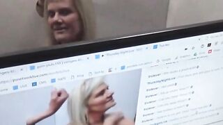 cumshot two hot milfs giving gloryhole blowjobs on live cam