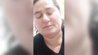 Turk evli turbanli hatunun pembe rengi ami