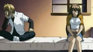 Beautiful tiny girl enjoys sex