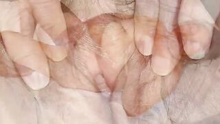 HELLOGRANNY Big hairy nipples on big old hanging tits
