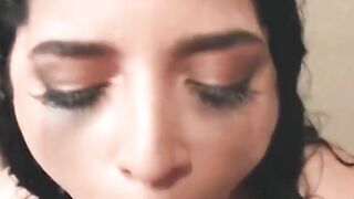 cumshot big natural latina gabriela lopez fucks in the shower
