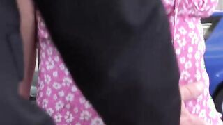 Doggy banging on blonde slut Charlie Rae