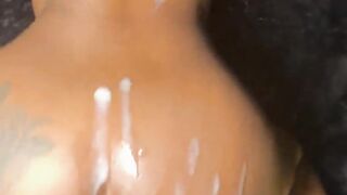 Bubble Butt Ebony Wanted To Ride My Dick, Then Take Backshots! (Cumshot)