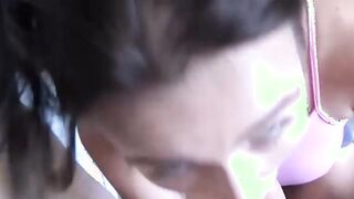 Cumming inside Petite Brunette Teen Carmen Rae
