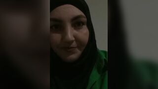 Azeri turbanli hatun resmen soyundu