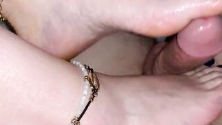 Best Footjob you will ever see