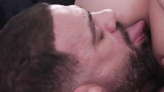 Big cock gorgeous tranny anal fucked by huge cock