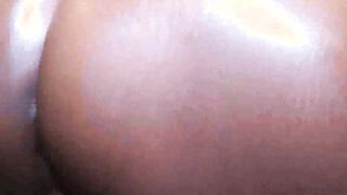 damm miami davis that booty bouncing on burgundy big black dick two