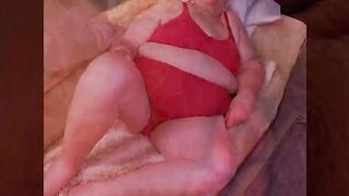 OMAGEIL Old ladies like to look at their long breasts