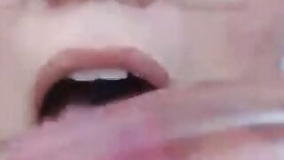 Stepsister gets her pussy wet with toys