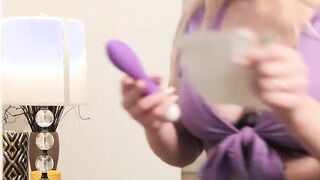 Long Tit blonde Kay Carter takes big ebony cock to help relieve work stress