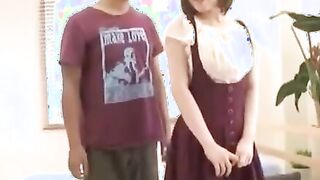 Japanese busty teen accepts sex with random guy More at Elitejavhd.com