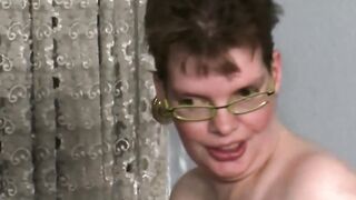 Gigantic titties old wench fucking