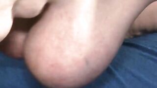 Gigantic titties old wench fucking