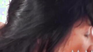 Fat tits granny getting plowed and facialized