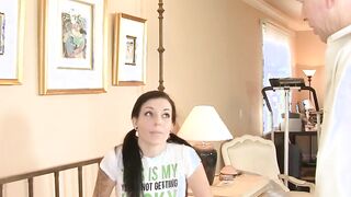 Babysitter having first anal with boss