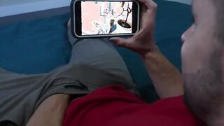 I know my stepdad watches me toy myself