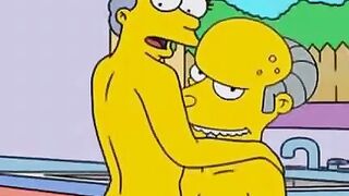 MILF Marge Simpson cheating