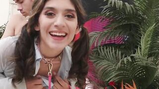 Brunette Aubry Babcock Gets Face Fucked By Nade Nasty