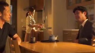 A married saleswoman is targeted by her husband's boyfriend and wants to have sex wit