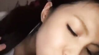 Japanese horny Wife in pantyhose fucks sleepy husband More at Elitejavhd.com