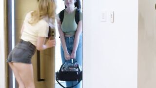 Demi ultimately decides to join in