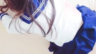 Shy Schoolgirl Japanese Dated Me After School Cums Inside
