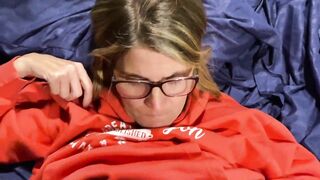 Petite tattooed grandma with hairy twat jizzed quickie