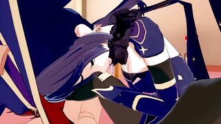 Mona Genshin Impact 3D ANIME 1/8
