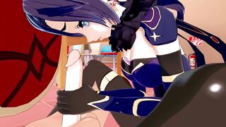 Mona Genshin Impact 3D ANIME 1/8