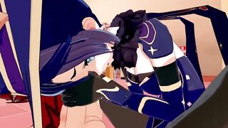 Mona Genshin Impact 3D ANIME 1/8