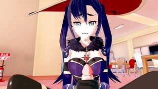 Mona Genshin Impact 3D ANIME 1/8