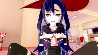 Mona Genshin Impact 3D ANIME 1/8