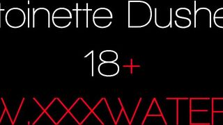 Antoinette Dusheva bathtub orgasms with sex toy