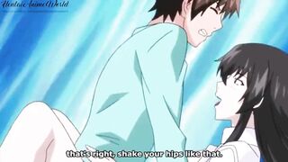 Hentai Uncensored | MILF Played the Console, and then Sucked the Penis