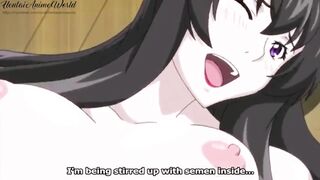 Hentai Uncensored | MILF Played the Console, and then Sucked the Penis