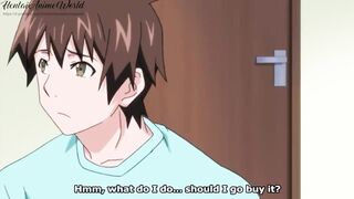 Hentai Uncensored | MILF Played the Console, and then Sucked the Penis