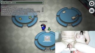 Among Us female domination hand job Stream
